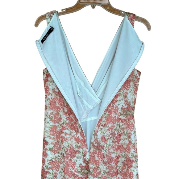LAUREN Ralph Lauren Floral Ruffle-Trim Georgette Gown, size 8 - Picture 11 of 14